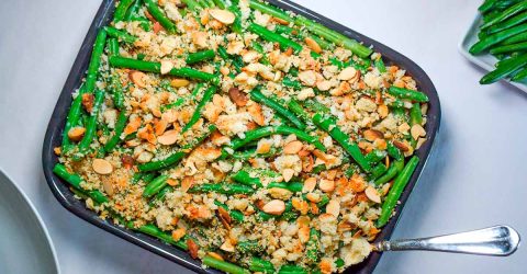 Healthy Green Bean Casserole