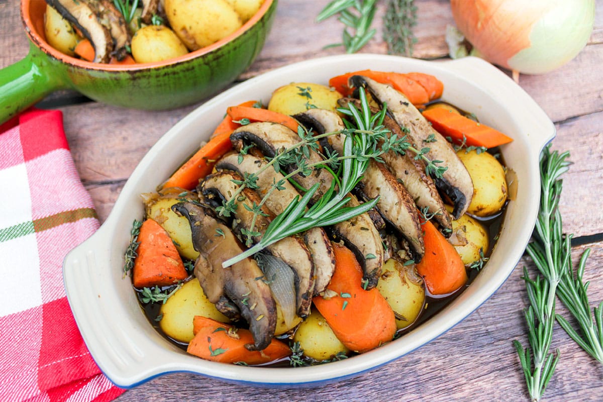 Asado de portobello