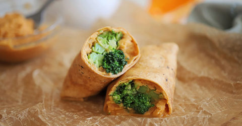 Burritos de brócoli