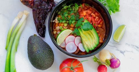 Red Mushroom Pozole